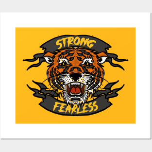 STRONG & FEARLESS Posters and Art